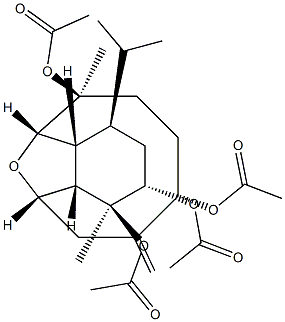 (1S,2S,4R,4aR,5S,6S,9S,12S,12aS)-1,2,6,9-Tetraacetoxytetradecahydro-1,6-dimethyl-10-methylene-4-isopropyl-5,12-epoxybenzocyclodecene