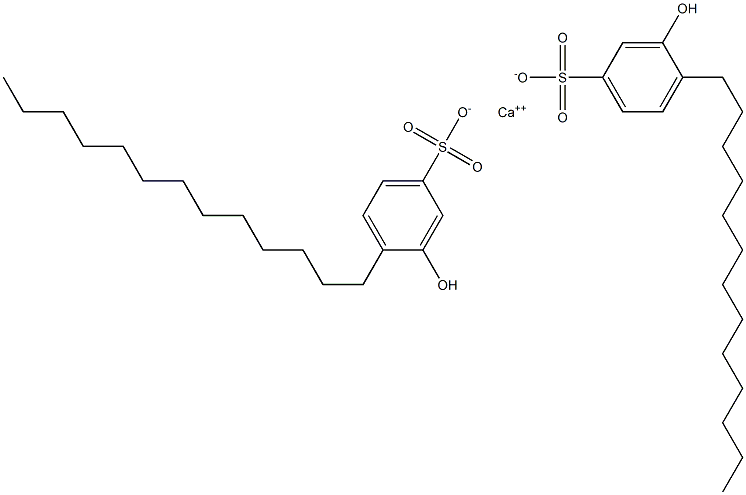 Bis(3-hydroxy-4-tridecylbenzenesulfonic acid)calcium salt
