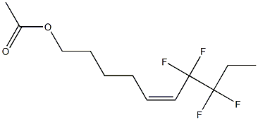 (Z)-7,7,8,8-Tetrafluoro-5-decen-1-ol acetate