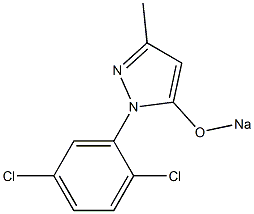 1-(2,5-Dichlorophenyl)-3-methyl-5-sodiooxy-1H-pyrazole