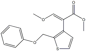 (E)-3-Methoxy-2-[2-(phenoxymethyl)thiophen-3-yl]acrylic acid methyl ester