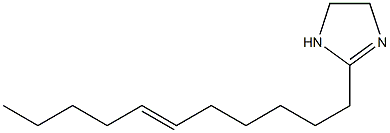 2-(6-ウンデセニル)-1-イミダゾリン 化学構造式