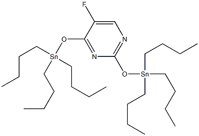 5-Fluoro-2,4-bis(tributylstannyloxy)pyrimidine