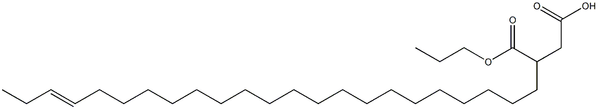 3-(20-Tricosenyl)succinic acid 1-hydrogen 4-propyl ester