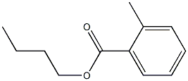 o-トルイル酸ブチル 化学構造式