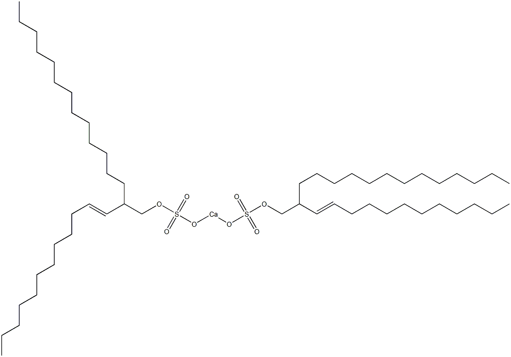 Bis[2-(1-dodecenyl)pentadecyloxysulfonyloxy]calcium