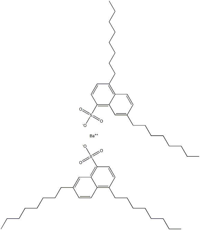 Bis(4,7-dioctyl-1-naphthalenesulfonic acid)barium salt