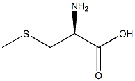 (S)-3-(メチルチオ)-2-アミノプロピオン酸 化学構造式