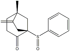 (1S,5R)-5-Methyl-6-methylene-1-(phenylsulfinyl)bicyclo[3.2.1]octan-2-one