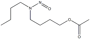Acetic acid 4-(butylnitrosoamino)butyl ester|