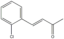 (E)-4-(2-クロロフェニル)-3-ブテン-2-オン 化学構造式