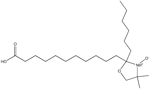 11-[(2-Hexyl-4,4-dimethyloxazolidine 3-oxide)-2-yl]undecanoic acid