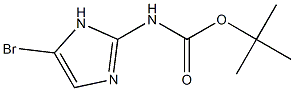 tert-Butyl N-(5-bromo-1H-imidazol-2-yl)carbamate Struktur
