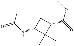 (1S,3R)-Methyl 3-acetaMido-2,2-diMethylcyclobutanecarboxylate