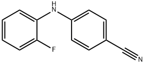4-[(2-fluorophenyl)amino]benzonitrile