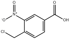 4-(chloromethyl)-3-nitrobenzoic acid, 103440-03-5, 结构式