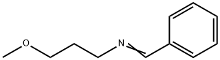 1-Propanamine, 3-methoxy-N-(phenylmethylene)- Struktur