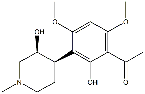 Ethanone, 1-[2-hydroxy-3-[(3S,4R)-3-hydroxy-1-methyl-4-piperidinyl]-4,6-dimethoxyphenyl]-