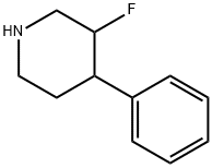 3-fluoro-4-phenylpiperidine Struktur