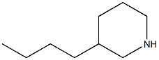 3-丁基哌啶 结构式