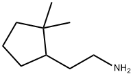 2-(2,2-二甲基环戊基)乙-1-胺 结构式