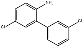 4,4''-二氯-5'-(4-氯苯)-1,1':3',1''-三联苯-2'-胺 结构式
