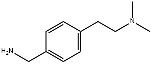 {4-[2-(dimethylamino)ethyl]phenyl}methanamine Structure