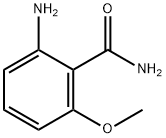 Benzamide, 2-amino-6-methoxy- Structure