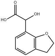 2-(2,3-dihydro-1-benzofuran-7-yl)-2-hydroxyacetic acid 结构式