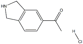1-(异吲哚啉-5-基)乙酮, 1909348-59-9, 结构式