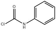 Carbamic chloride, N-phenyl- Structure