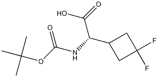 (2S)-2-{[(tert-butoxy)carbonyl]amino}-2-(3,3-difluorocyclobutyl)acetic acid