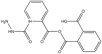 2-{[2-(2-iodobenzoyl)hydrazino]carbonyl}benzoic acid Structure