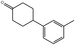 Cyclohexanone, 4-(3-methylphenyl)- 结构式