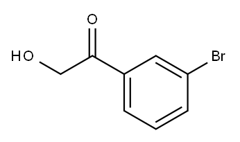 1-(3-溴苯基)-2-羟基乙-1-酮 结构式