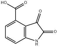2,3-Dioxoindoline-4-carboxylic acid Structure