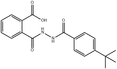 2-({2-[4-(tert-butyl)benzoyl]hydrazino}carbonyl)benzoic acid Structure