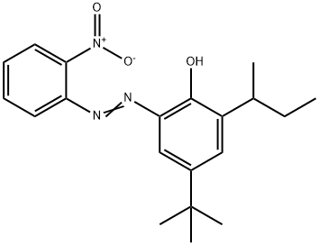 Phenol, 4-(1,1-dimethylethyl)-2-(1-methylpropyl)-6-[2-(2-nitrophenyl)diazenyl]-