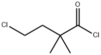 4-Chloro-2,2-dimethylbutanoyl Chloride Struktur