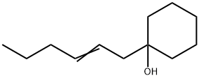Cyclohexanol, 1-(2-hexen-1-yl)- Structure