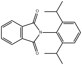 2-(2,6-di(propan-2-yl)phenyl)isoindole-1,3-dione Structure