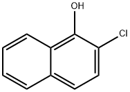 2-氯-1-萘酚 结构式