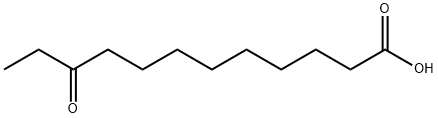 10-オキソドデカン酸 化学構造式