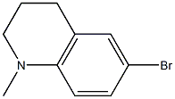 6-bromo-1-methyl-1,2,3,4-tetrahydroquinoline 结构式