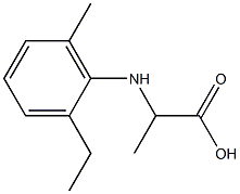 甲基氯代谢物CGA 50267(外消旋体), 82508-02-9, 结构式