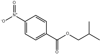 Benzoic acid, 4-nitro-, 2-methylpropyl ester Structure