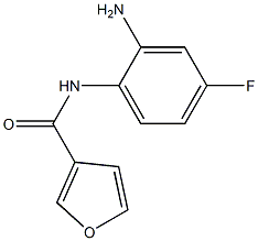 N-(2-amino-4-fluorophenyl)-3-furamide
