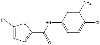 N-(3-amino-4-chlorophenyl)-5-bromo-2-furamide