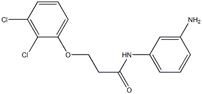 N-(3-aminophenyl)-3-(2,3-dichlorophenoxy)propanamide