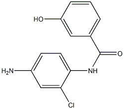 N-(4-amino-2-chlorophenyl)-3-hydroxybenzamide